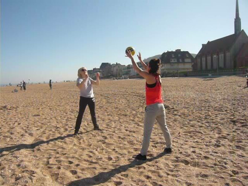 Beach training