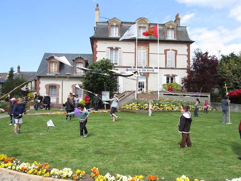 Atelier de construction de cerfs-volants
