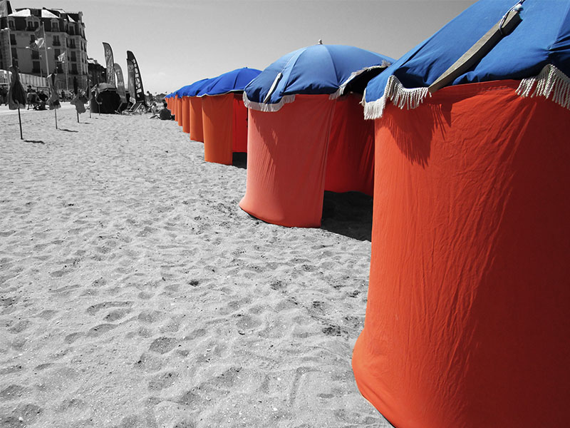 Relaxation sur la plage