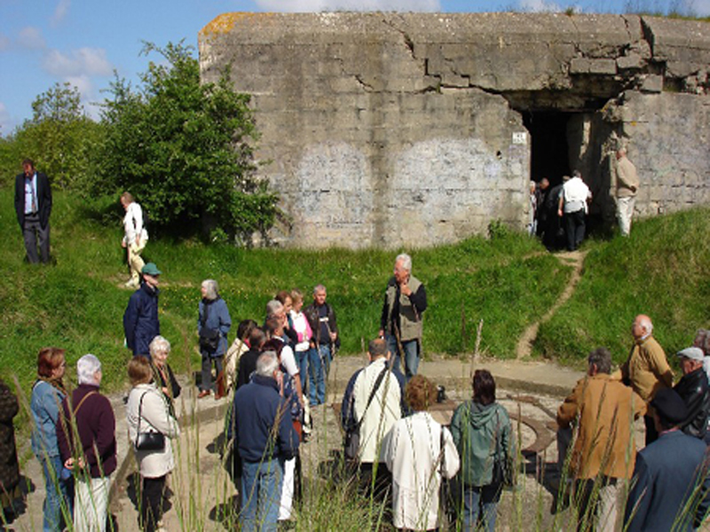 Visite guidée des batteries du Mont Canisy