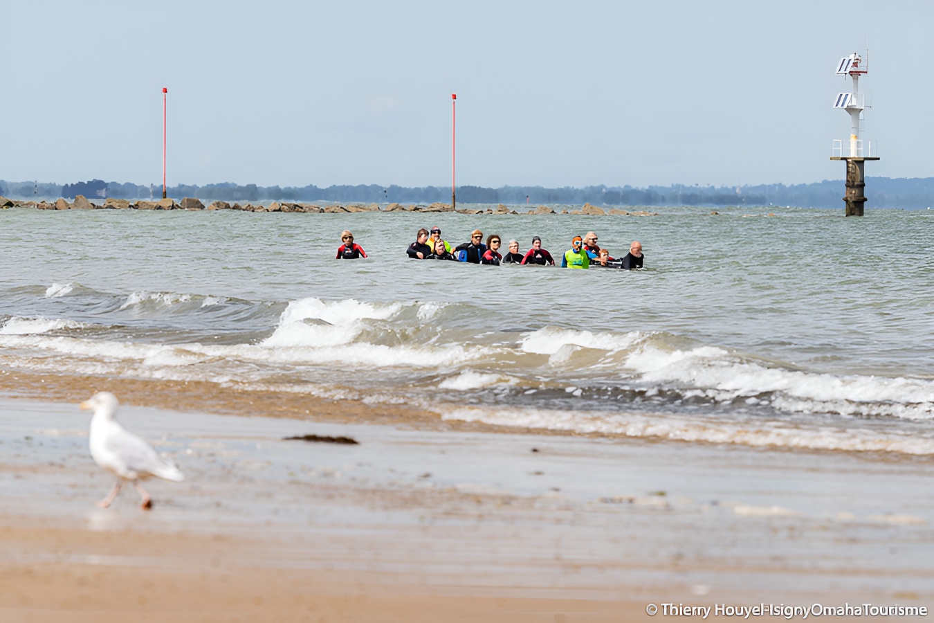 Marche aquatique - Longe Côte à Grandcamp-Maisy