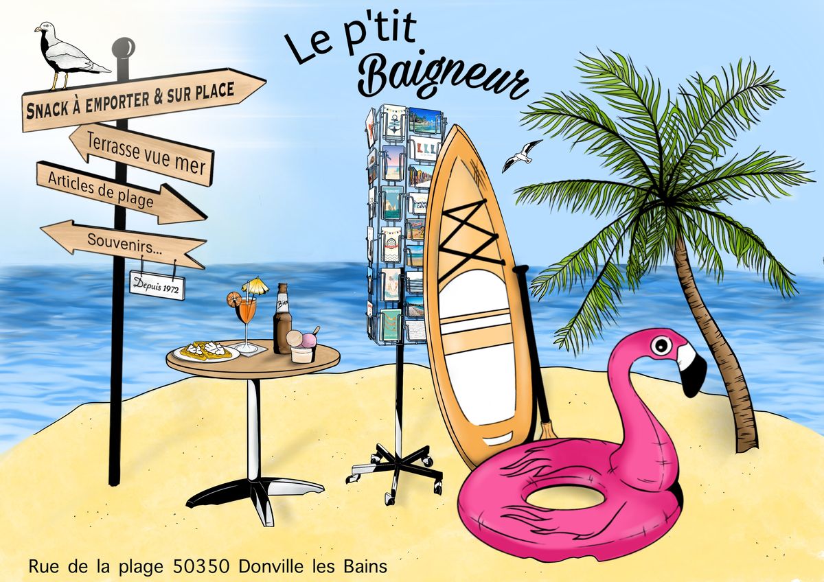 Le P'tit Baigneur, Donville-les-Bains - photo 4