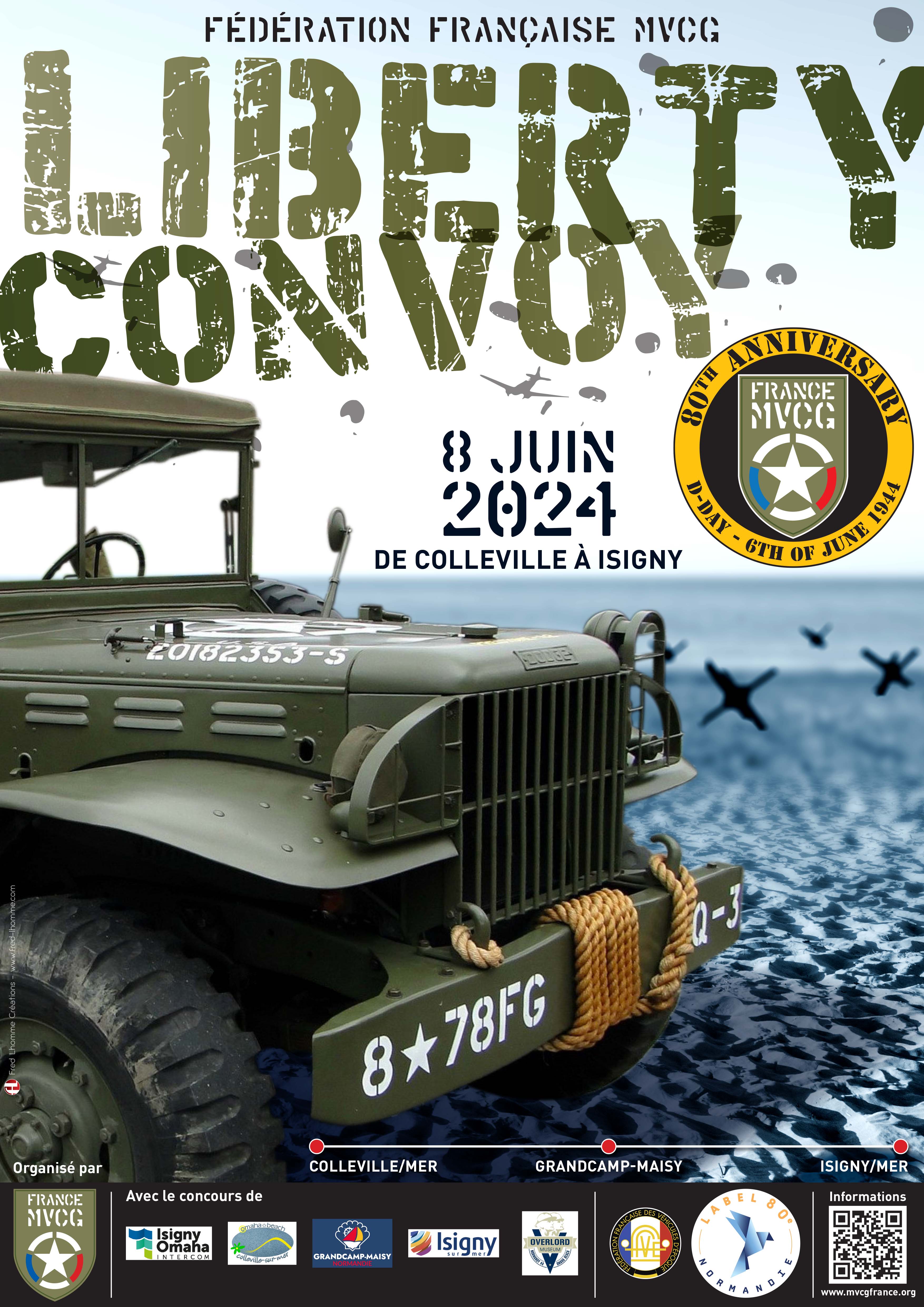 M.V.C.G Liberty Convoy - 80th D-Day null France null null null null