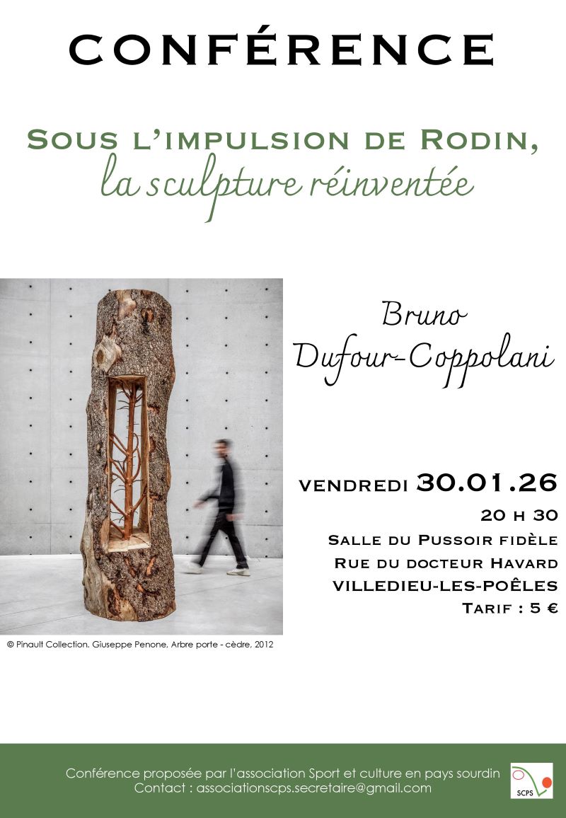 Conférence | Sous l'impulsion de Rodin, la sculpture réinventée