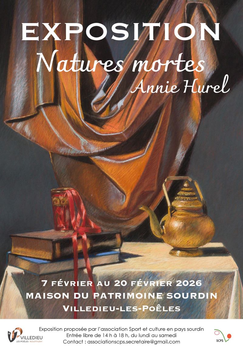 Exposition de peinture "Natures mortes" par Annie Hurel