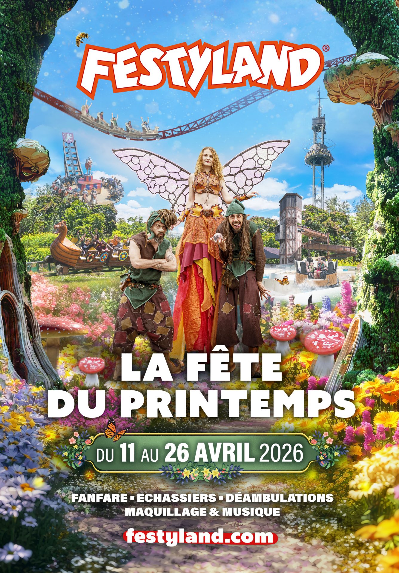 La Fête du printemps à Festyland