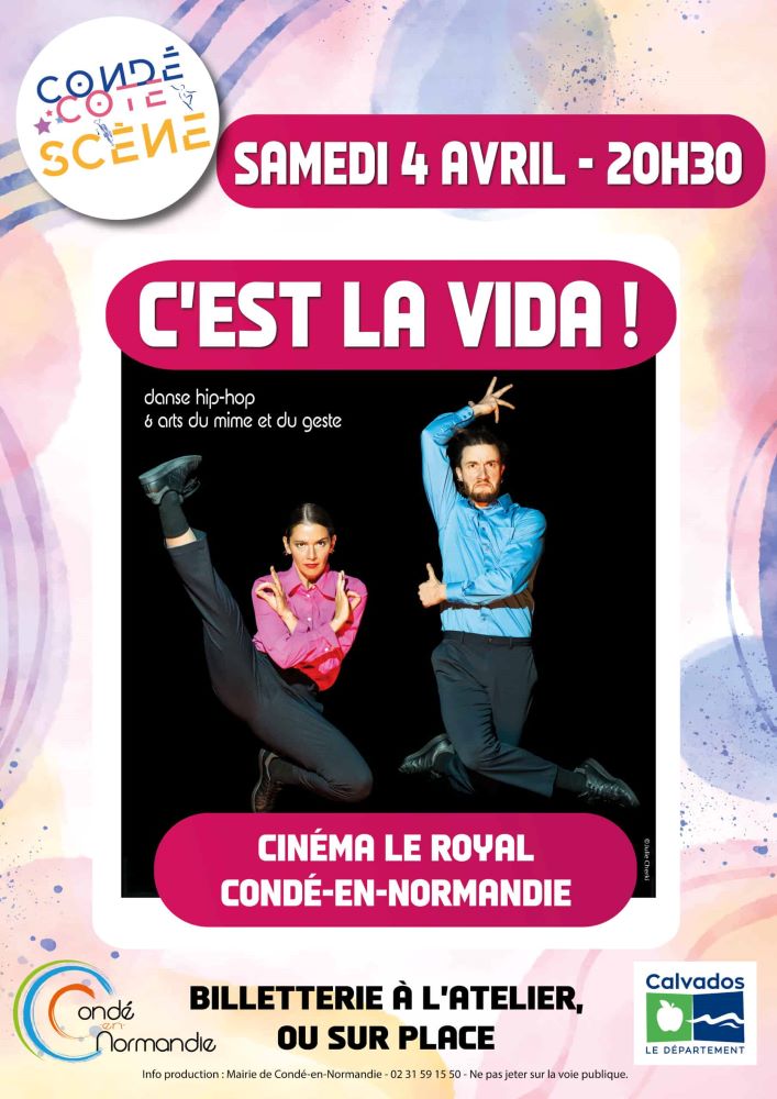 Condé Côté Scène 2025-2026 : spectacle "C'EST LA VIDA" - Condé-en-Normandie