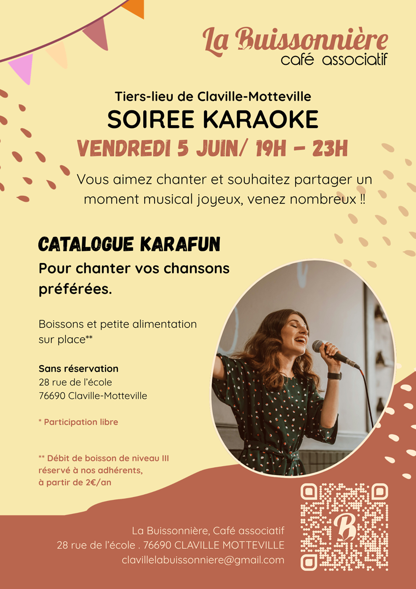 Soirée karaoke, la Buissonnière