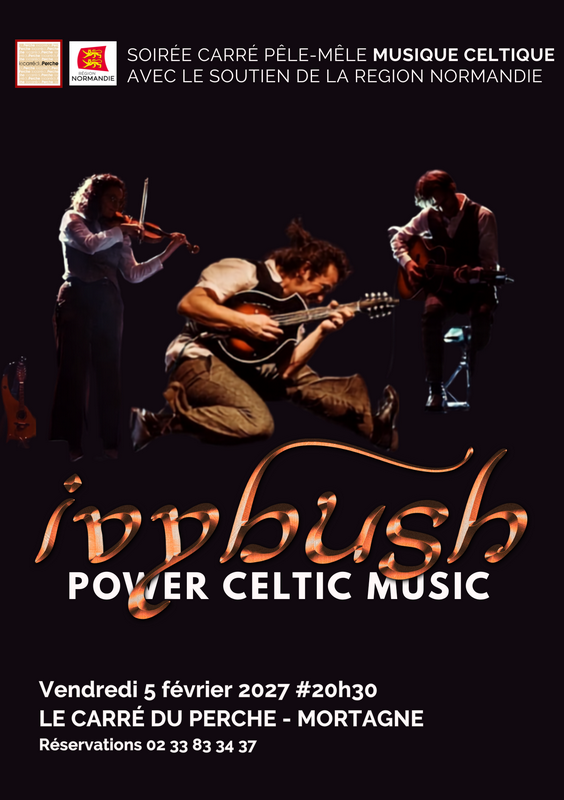 Soirée Carré Pêle-Mêle - Café-concert - Ivybush Power Celtic Music