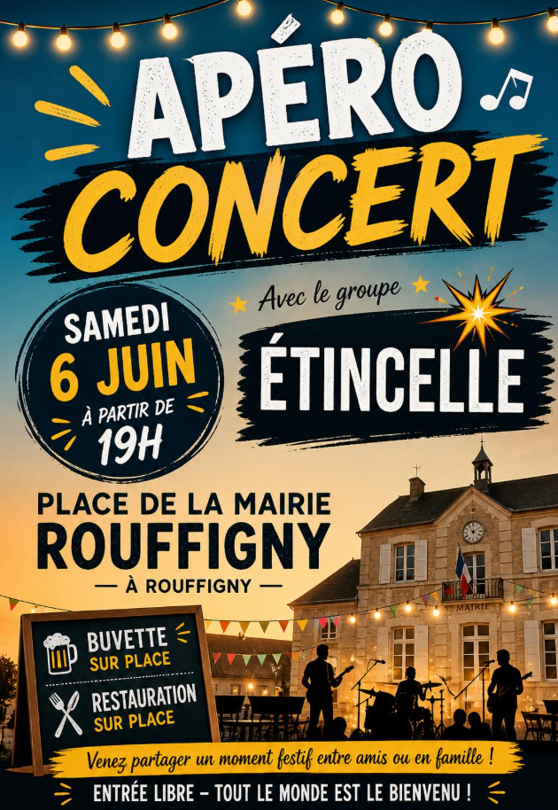 Apéro-concert — visuel événement