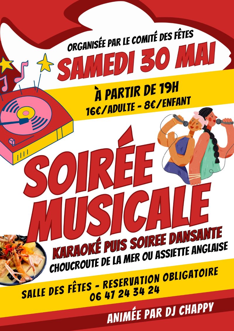 Soirée musicale — visuel événement