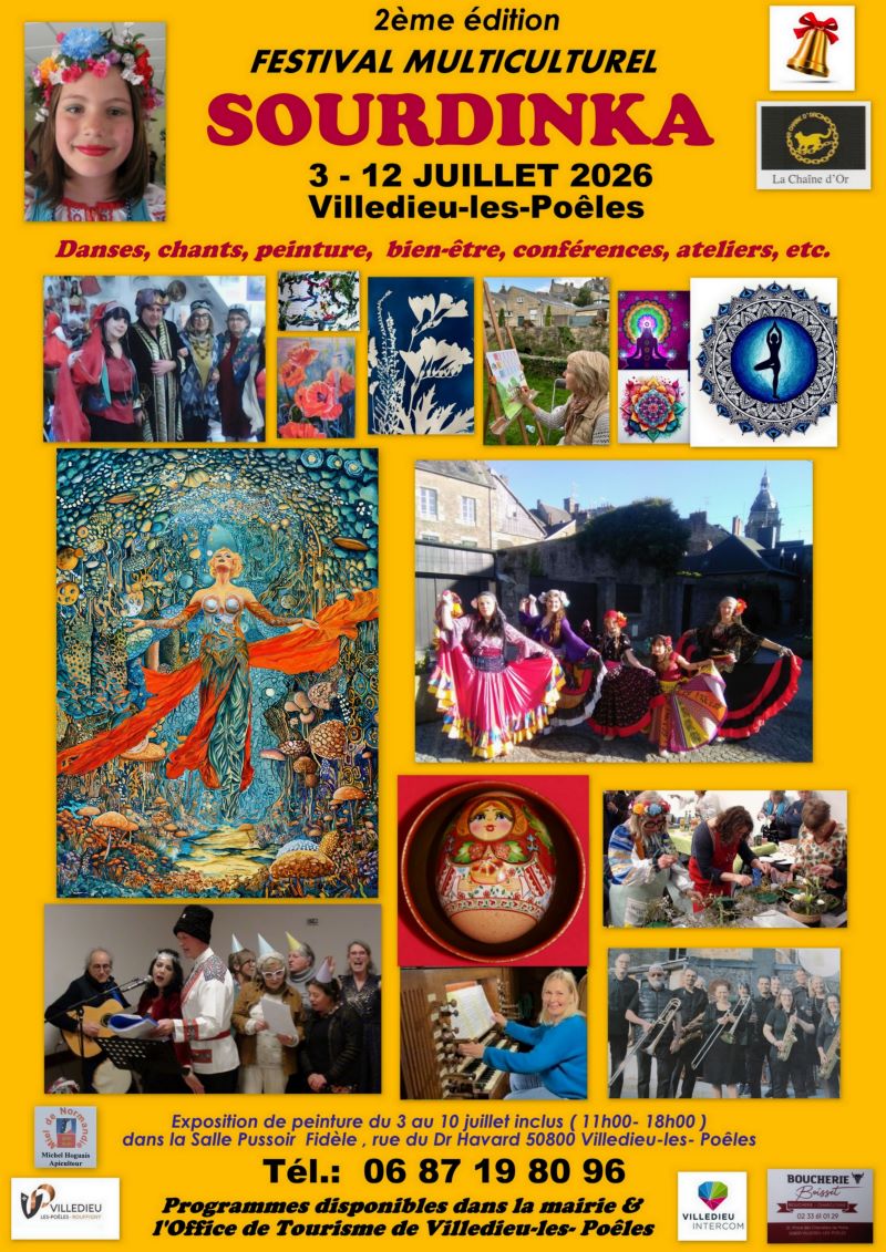 2e édition du festival multiculturel Sourdinka — visuel événement