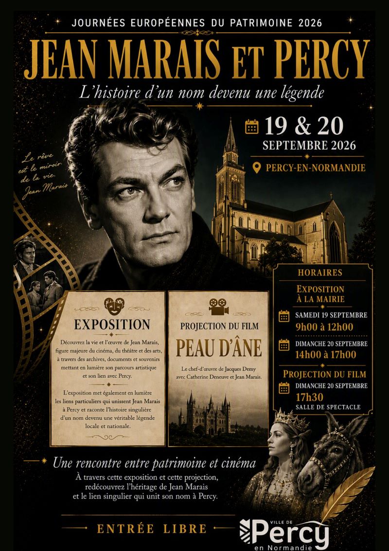 Exposition "Jean Marais et  Percy" - L'histoire d'un nom devenu une légende
