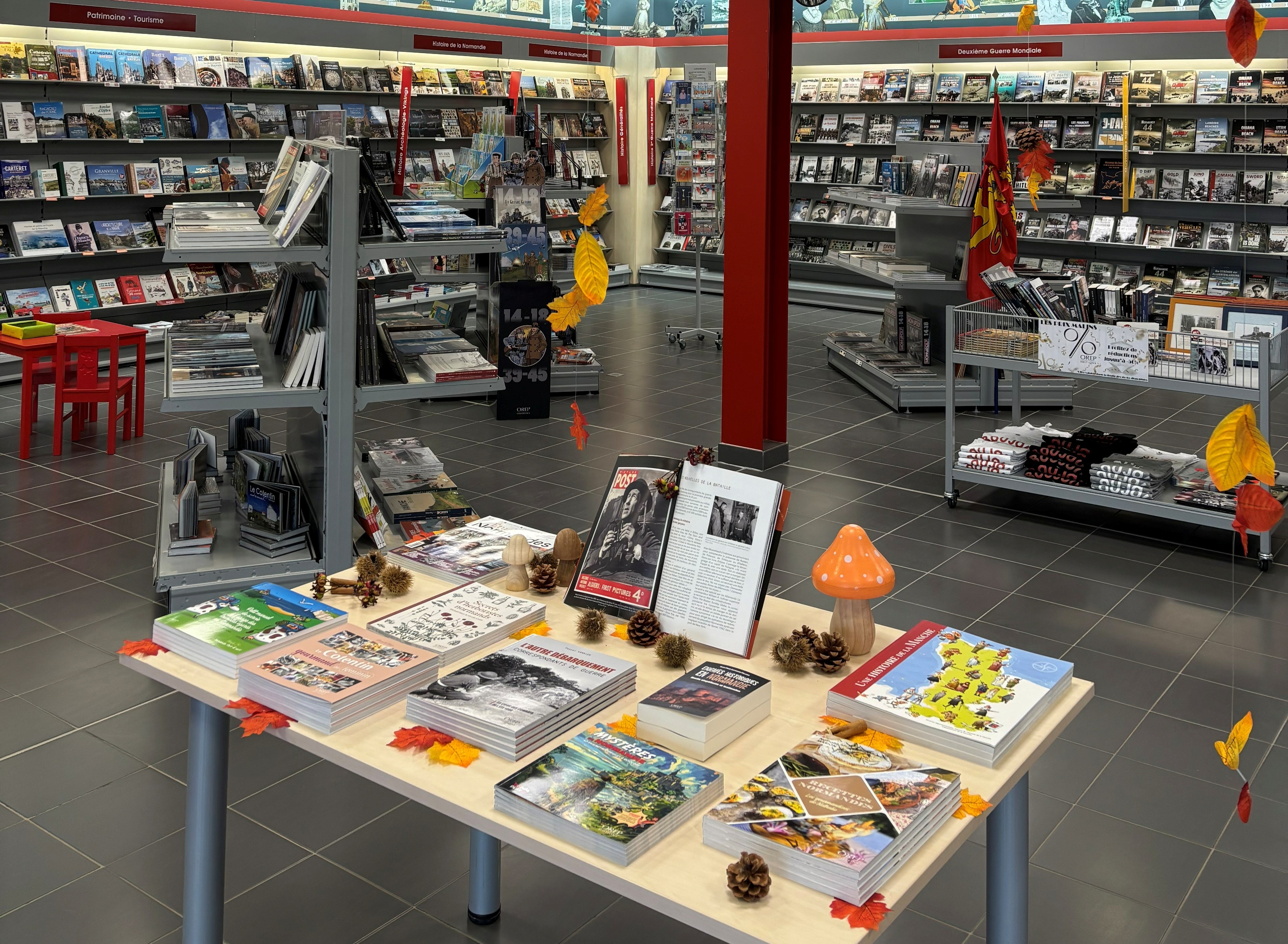 Boutique/librairie Orep Éditions