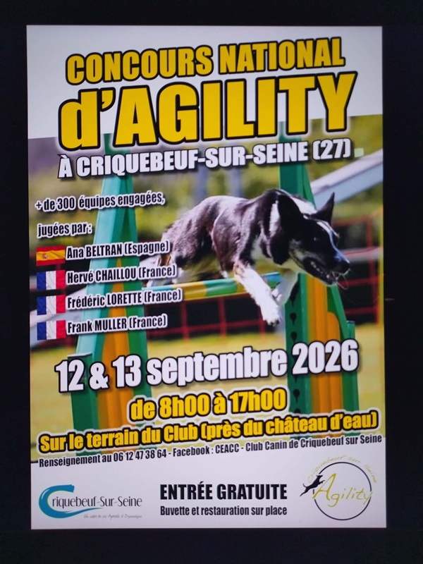 Concours national d’agility