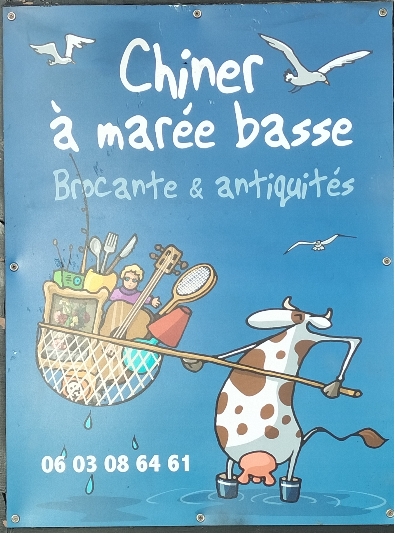 Brocante et antiquités "Chiner à marée basse"