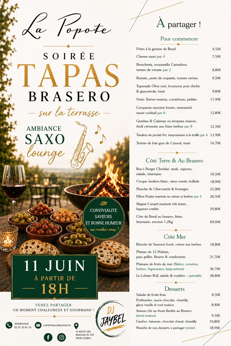 Soirée Tapas