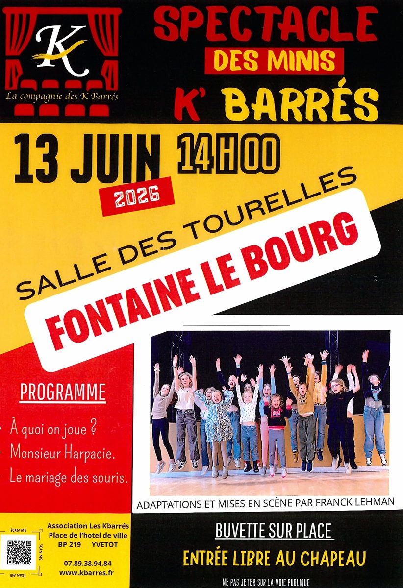 Spectacle des minis K'Barrés