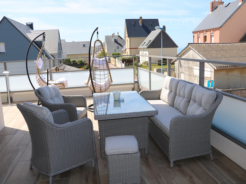 Meublé de tourisme > Les maisons de Louise : l'appartement Jacuzzi, Pirou - photo 4