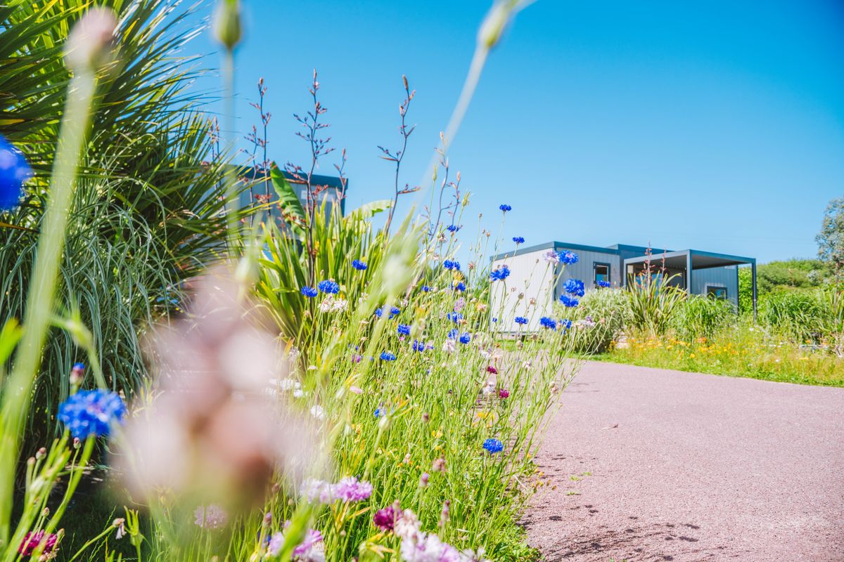 Camping Les Îles - Vagues océanes, Hudimesnil