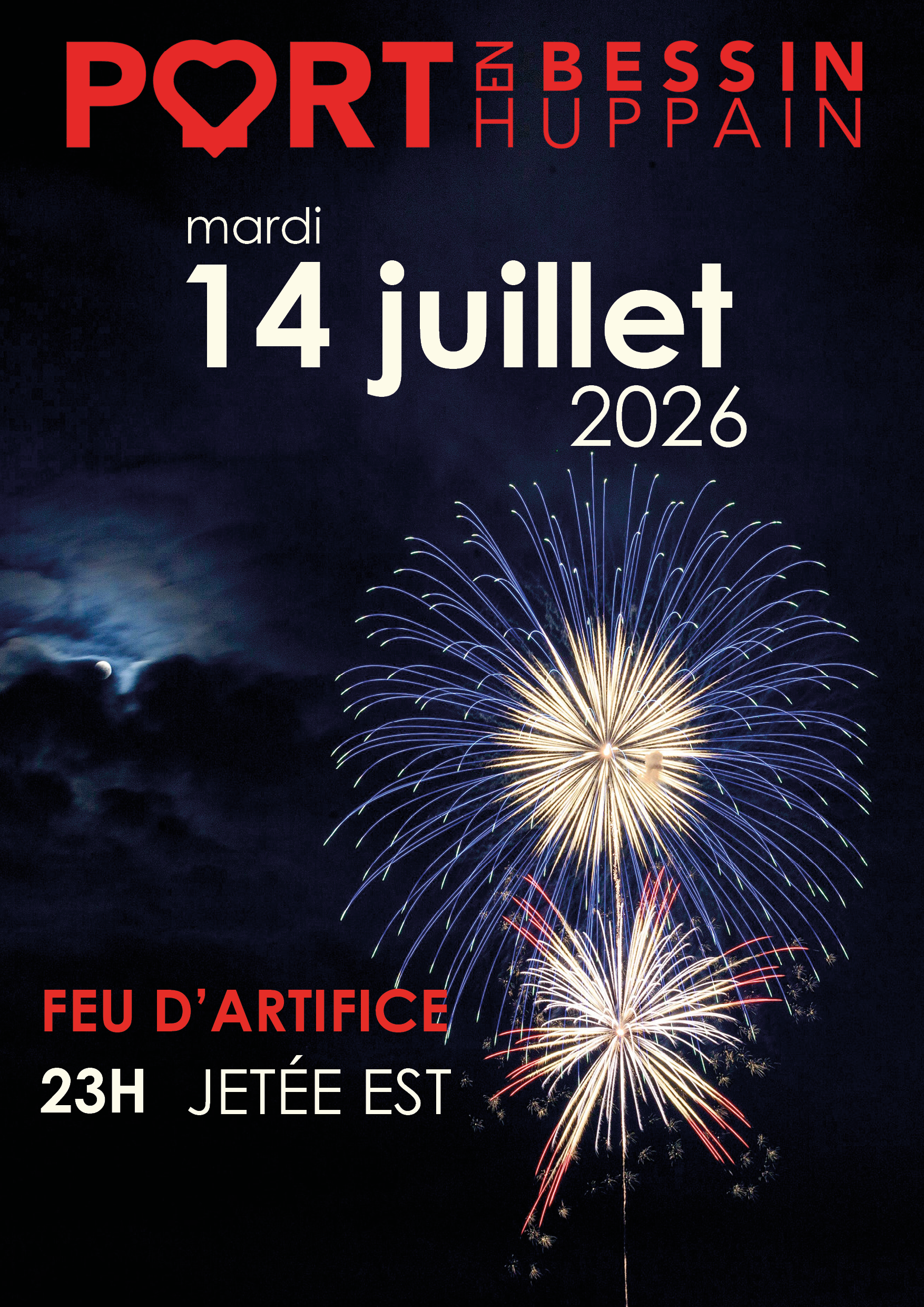 Feu d'artifice du 14 juillet — visuel événement