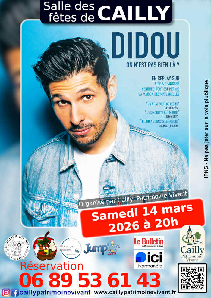 Spectacle "Didou : On n'est pas bien là ?"