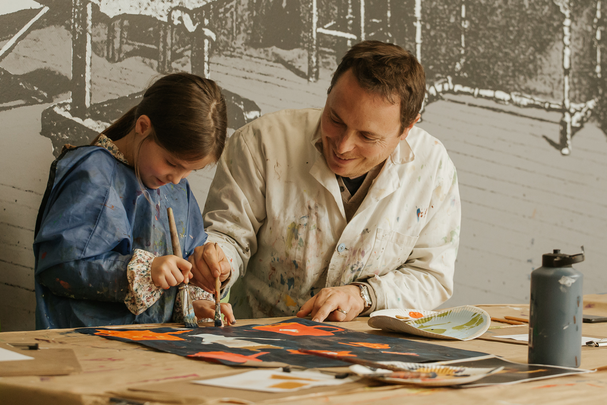 Les Étonnants Patrimoines : A 4 mains - atelier 4 - 6 ans