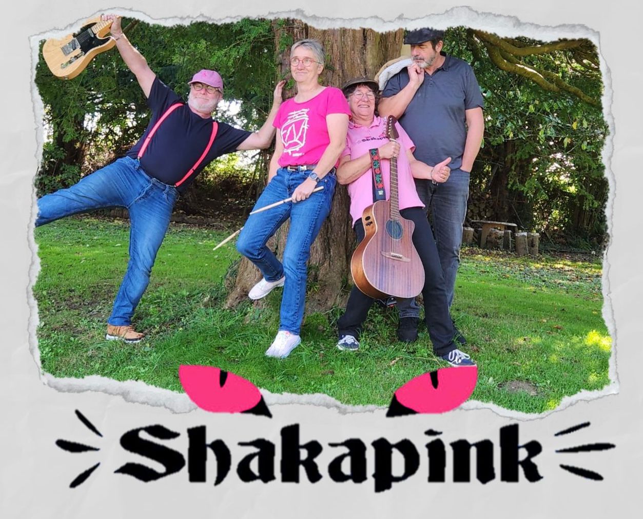 Apéro-concert et marché du terroir : Shakapink — visuel événement