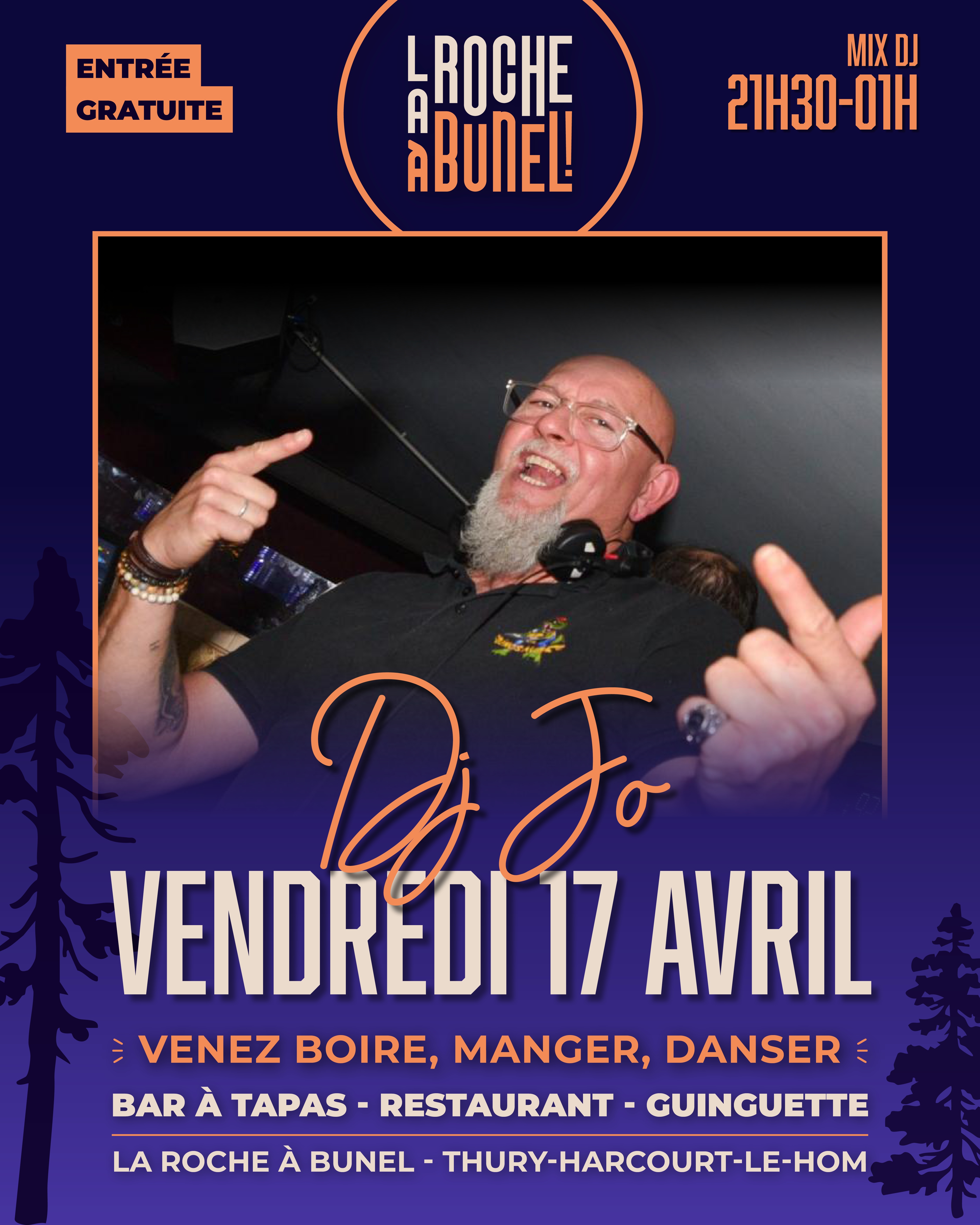 DJ JO à La Roche à Bunel