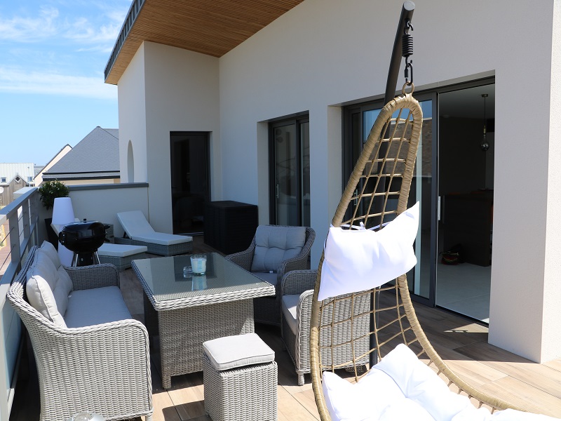 Meublé de tourisme > Les maisons de Louise : l'appartement Jacuzzi, Pirou - photo 2