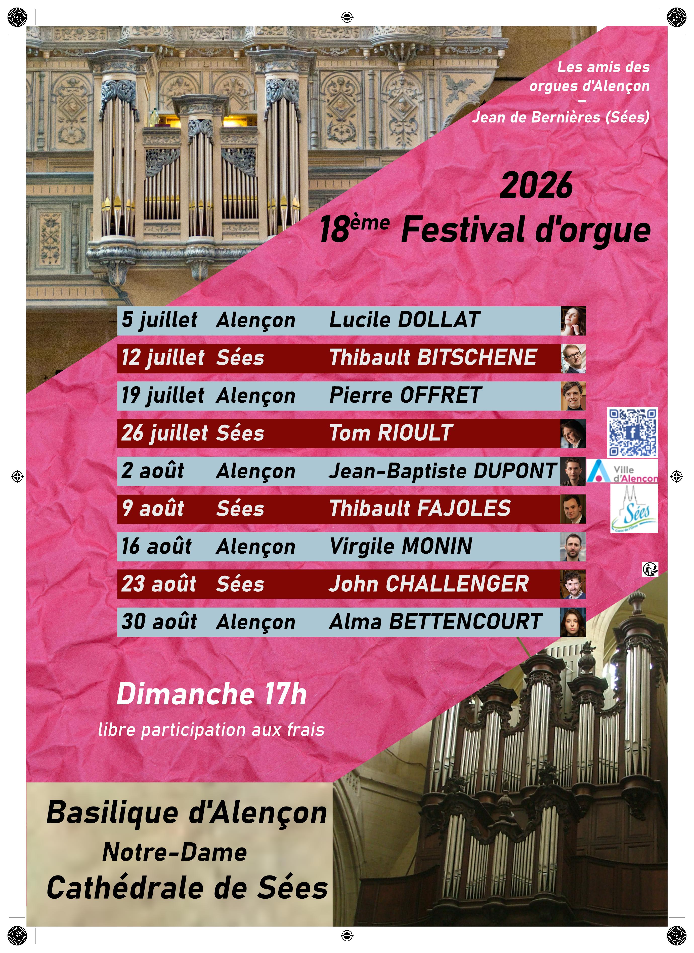 18ᵉ Festival d'orgue