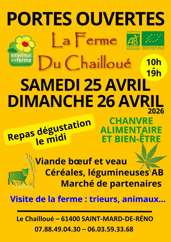 Portes ouvertes - La Ferme du Chailloué