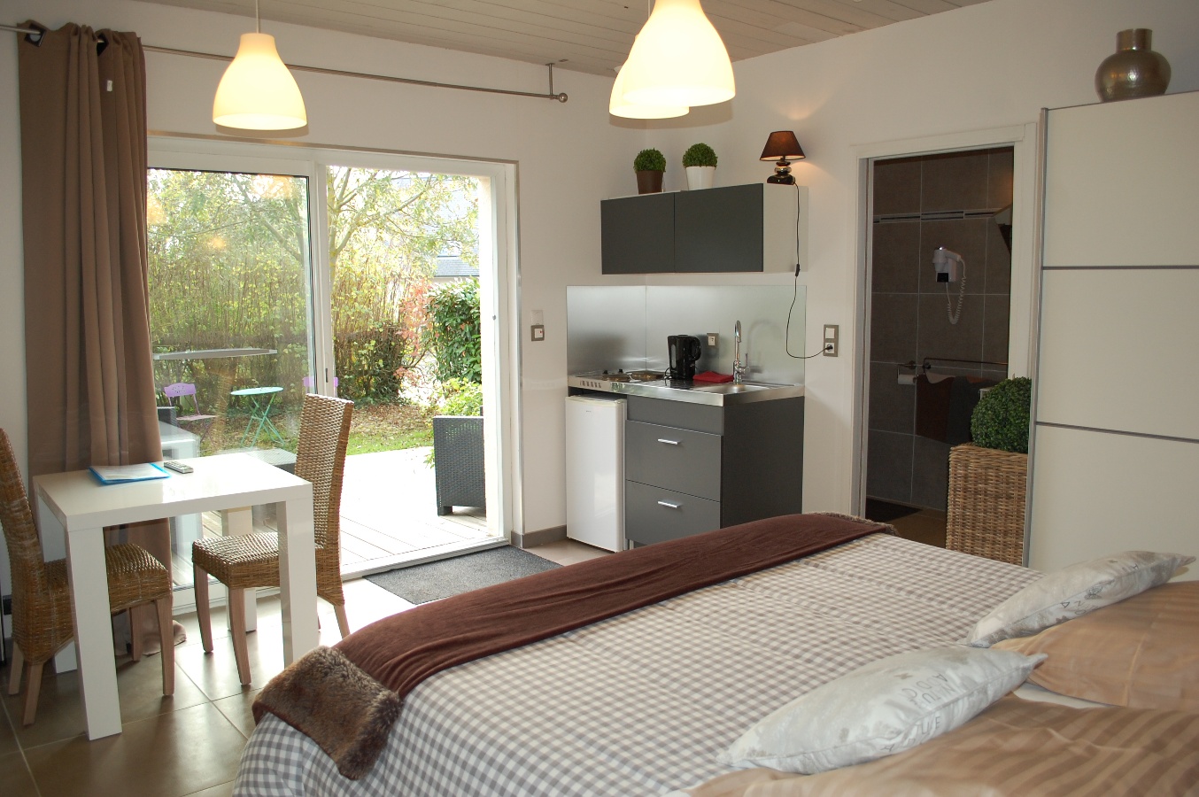 Studio Vue sur le jardin, Tracy-sur-Mer - photo 4