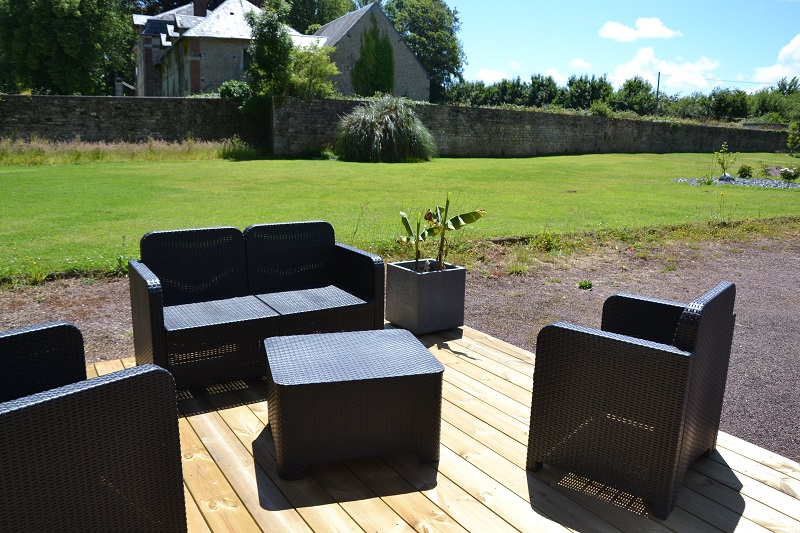 Meublé de tourisme > Les marais blancs côté jardin, Picauville - photo 4