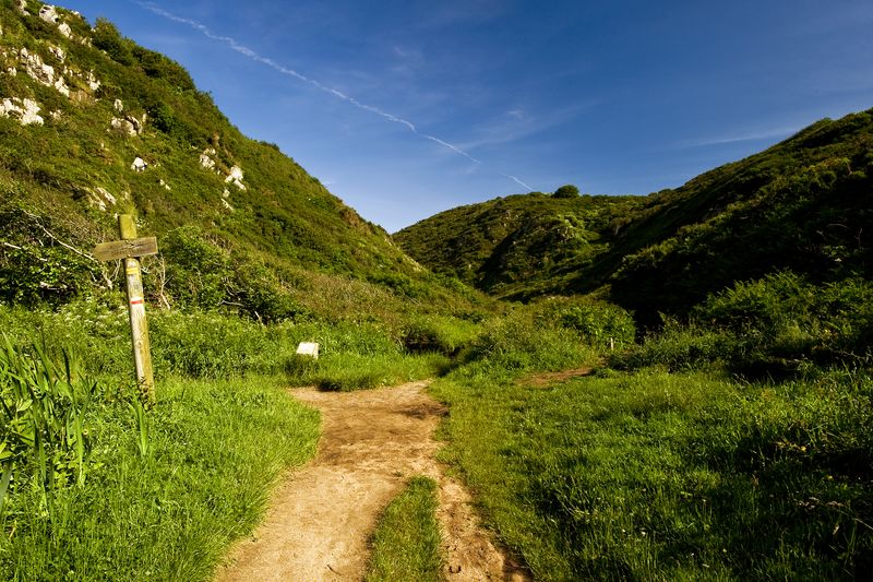 Les chemins du Mont-Saint-Michel - Chemin de Cherbourg - Granville - Saint-Jean-le-Thomas — photo 2