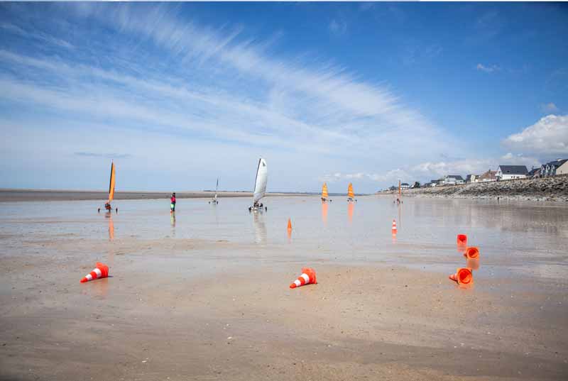 Plage de la Cale sud à Hauteville-sur-Mer