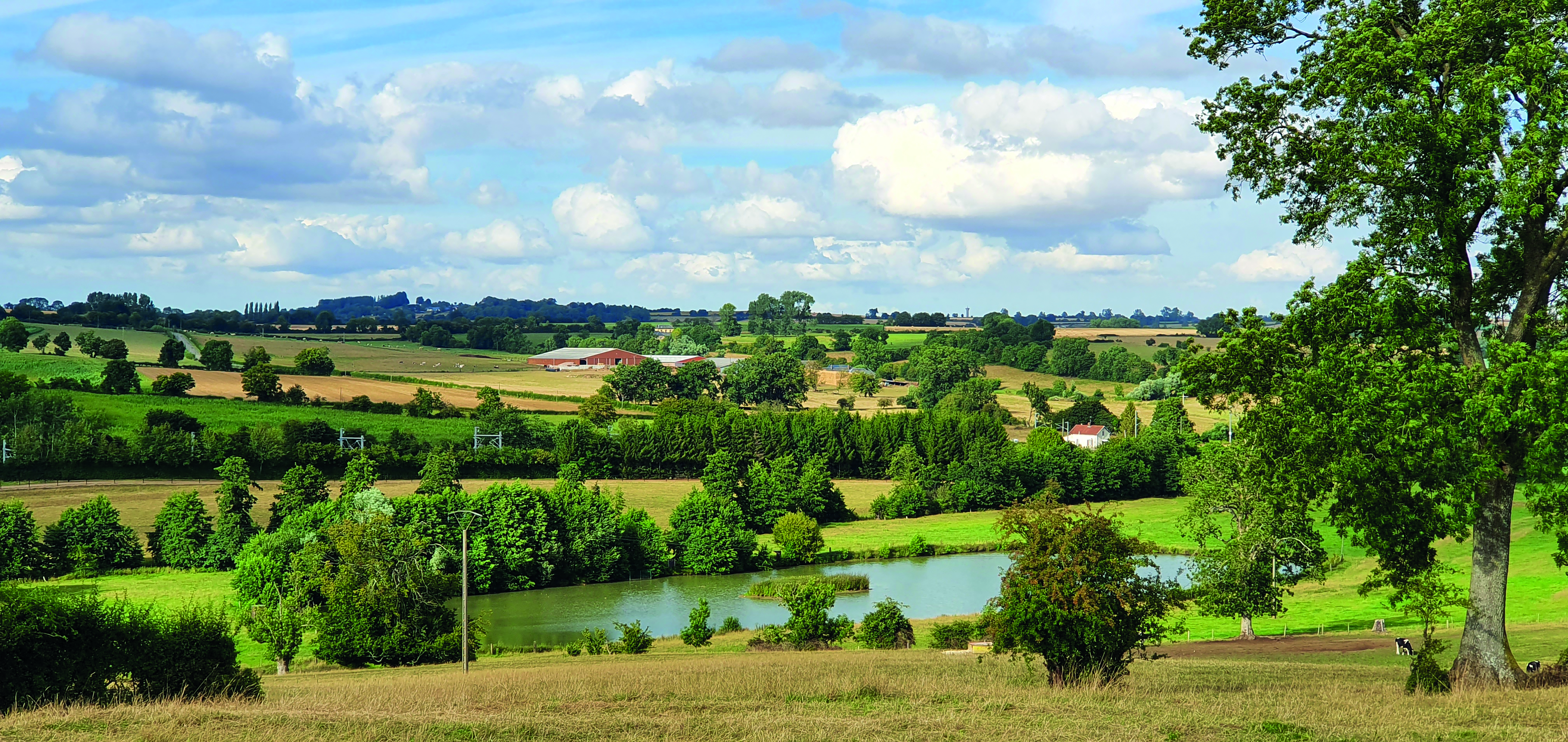 Randonnée à Saumont la Poterie