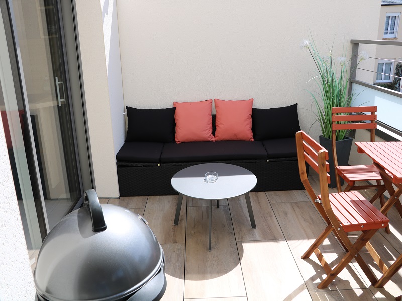 Meublé de tourisme > Les Maisons de Louise : appartement Bleu Marine, Pirou - photo 3