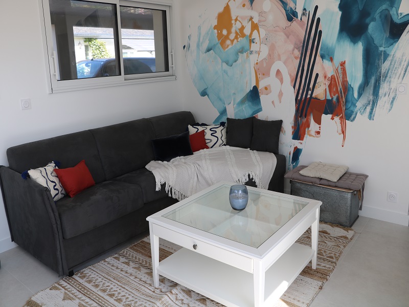 Meublé de tourisme > Les Maisons de Louise : appartement Bleu Marine, Pirou - photo 7