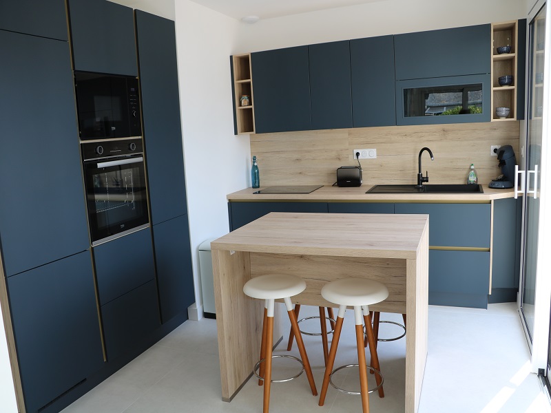 Meublé de tourisme > Les Maisons de Louise : appartement Bleu Marine, Pirou - photo 5