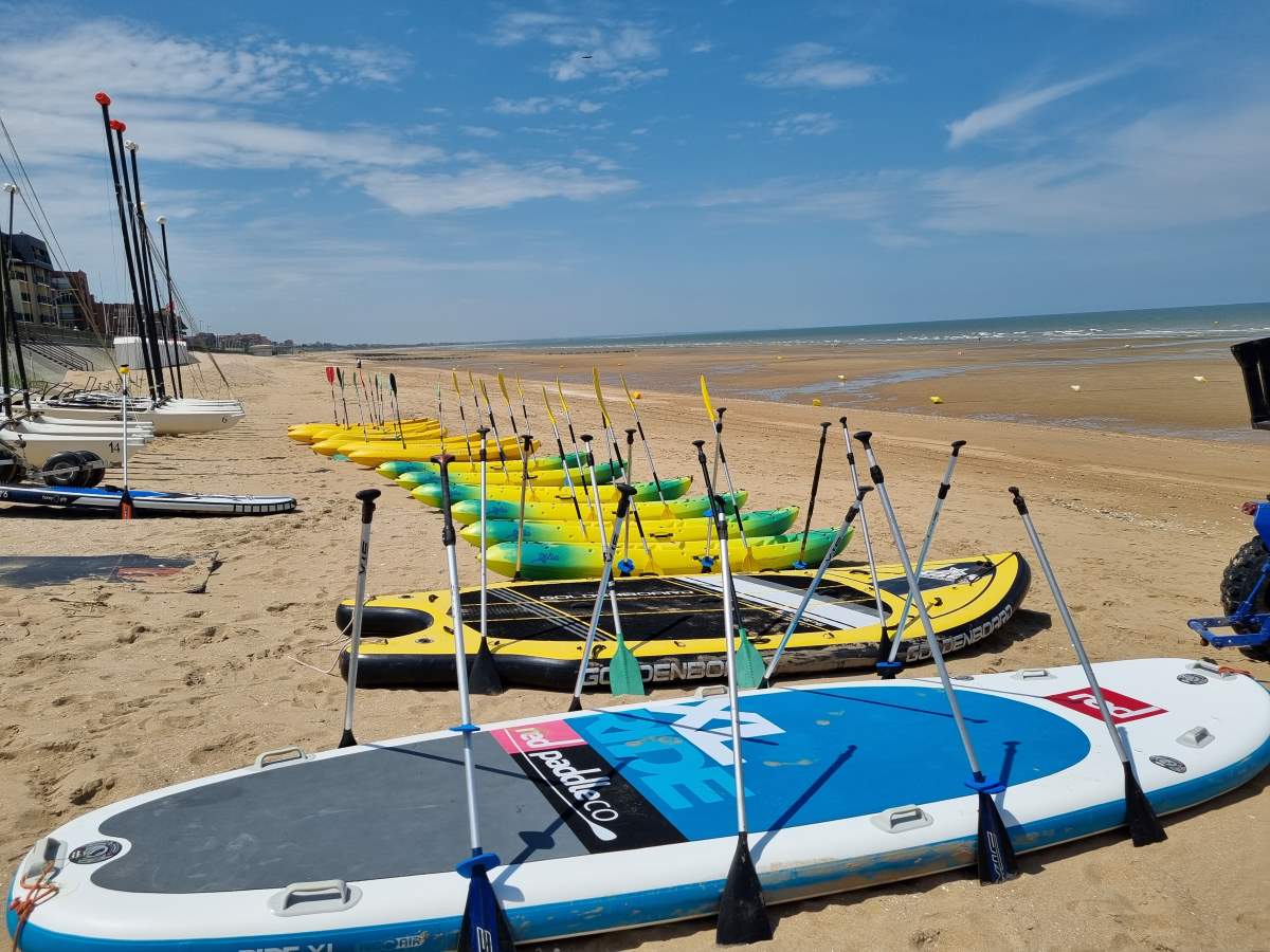 Location paddle - École de voile française de Cabourg
