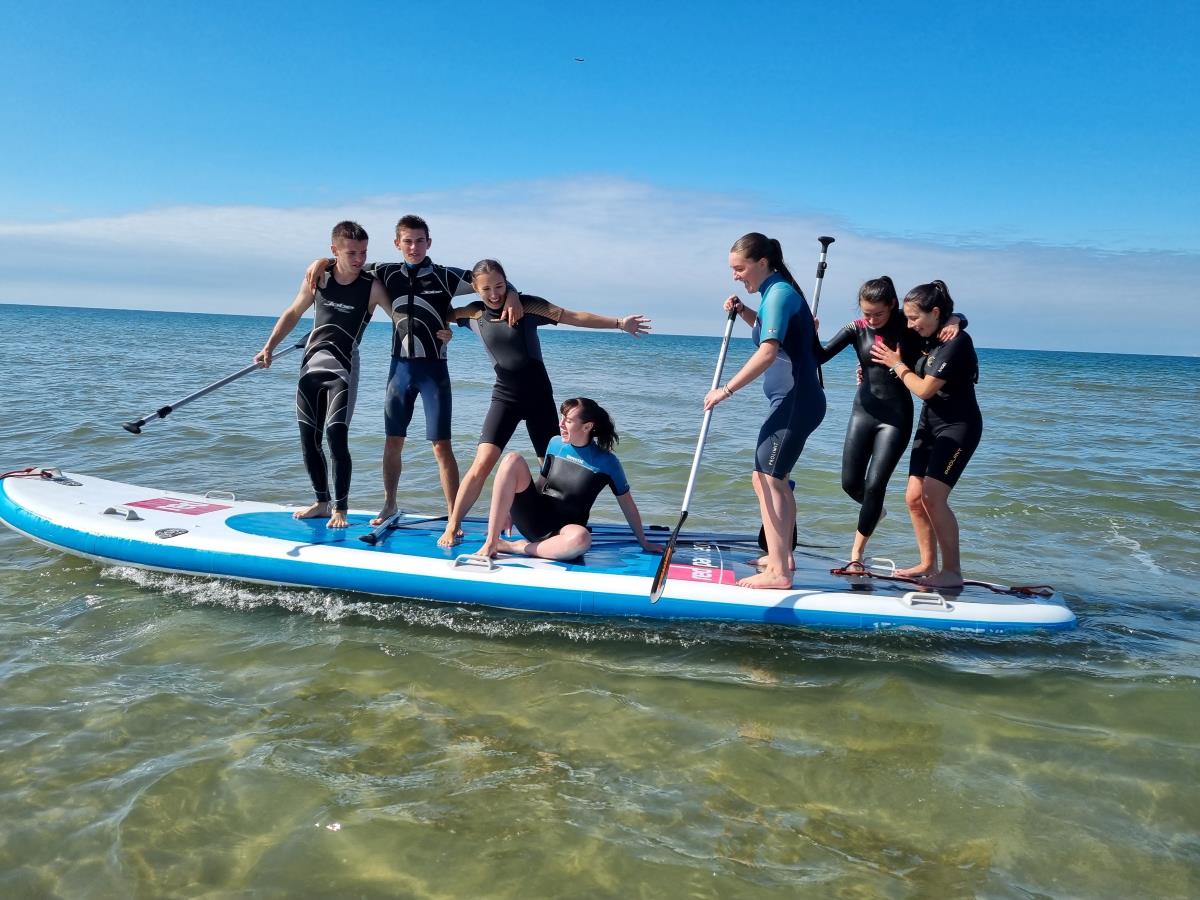 Location paddle - École de voile française de Cabourg — Actividades náuticas à Calvados