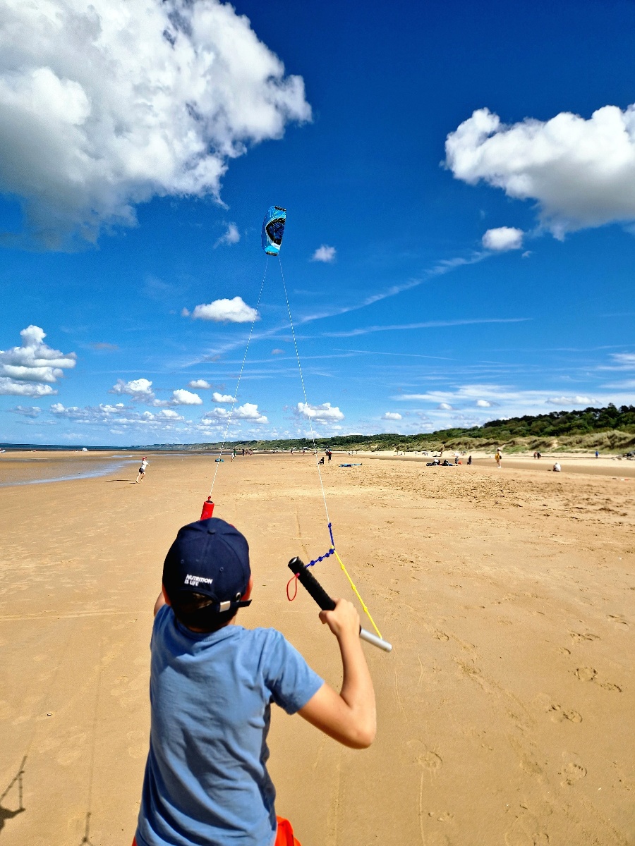 Aile de traction (power kite), Saint-Laurent-sur-Mer - photo 4