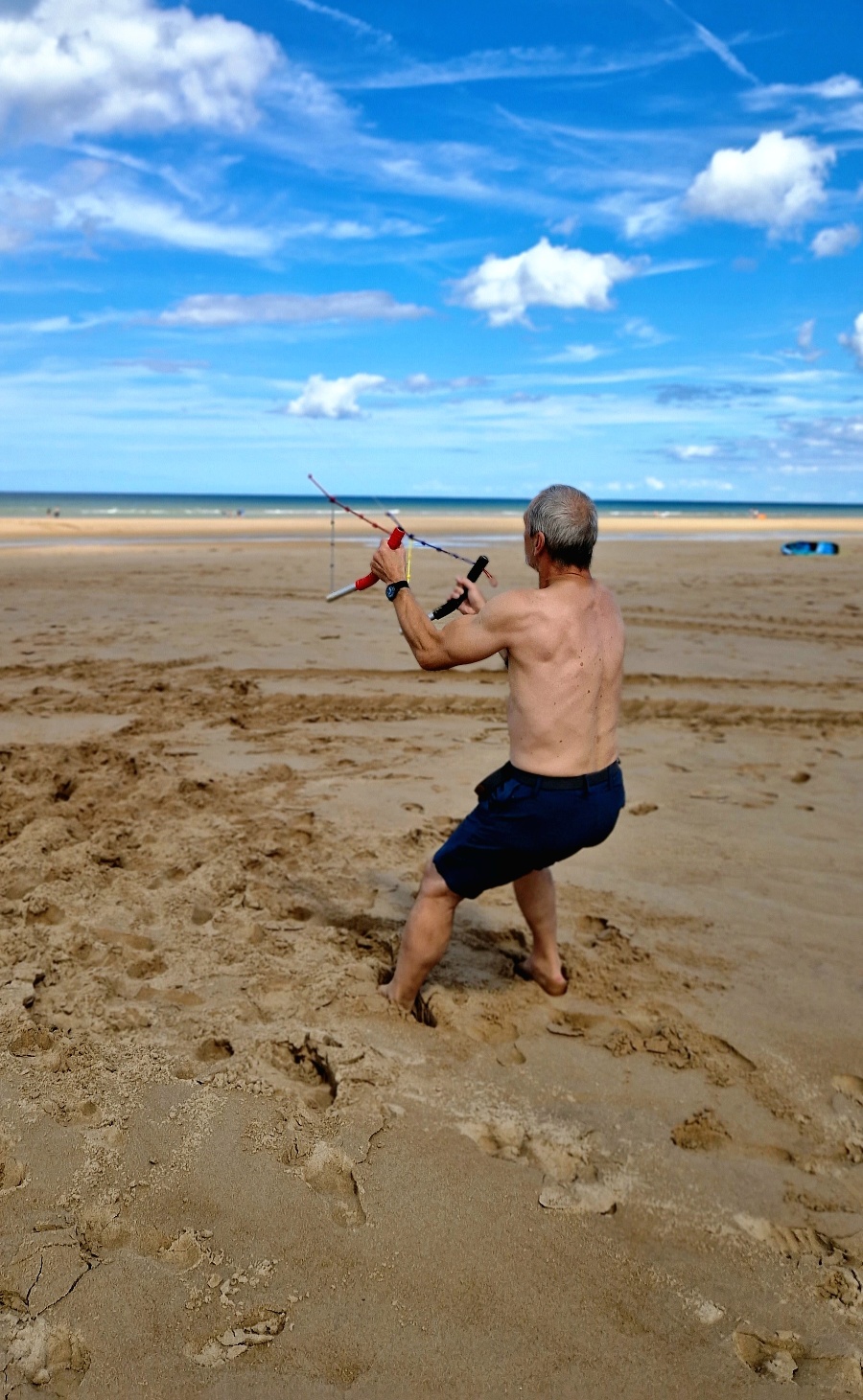 Aile de traction (power kite), Saint-Laurent-sur-Mer - photo 3