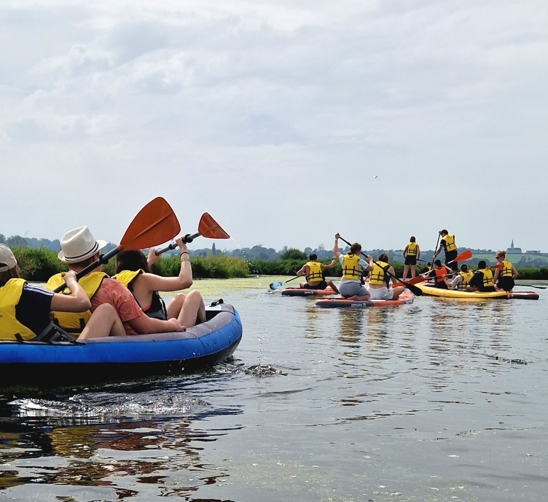 Balade en paddle/canoë-kayak sur l'Aure, La Cambe - photo 5