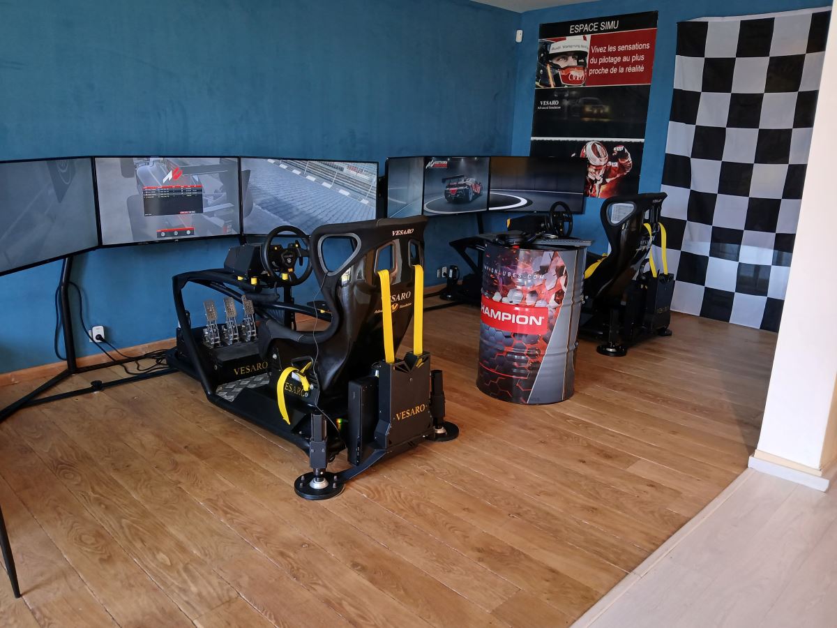 SimRacing Full motion . Espace simu.Escape Game VR