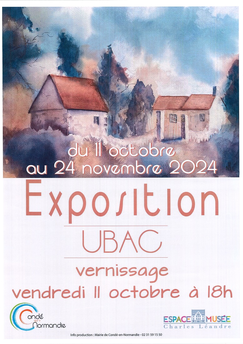 Exposition Union des Beaux-Arts Condéens au Musée Charles Léandre