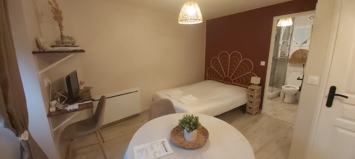 Meublé de tourisme > Le Studio, Saint-Christophe-du-Foc