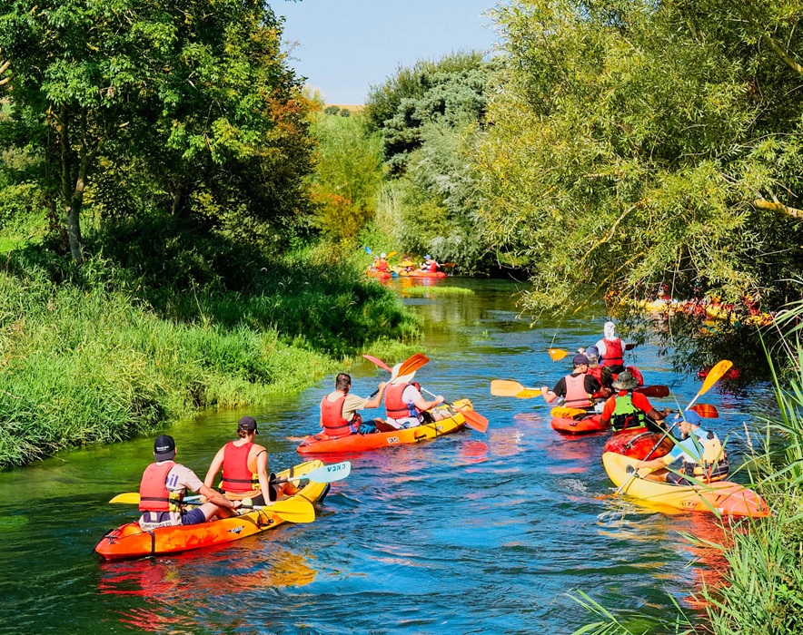 Descente de la Durdent en kayak ou en paddle