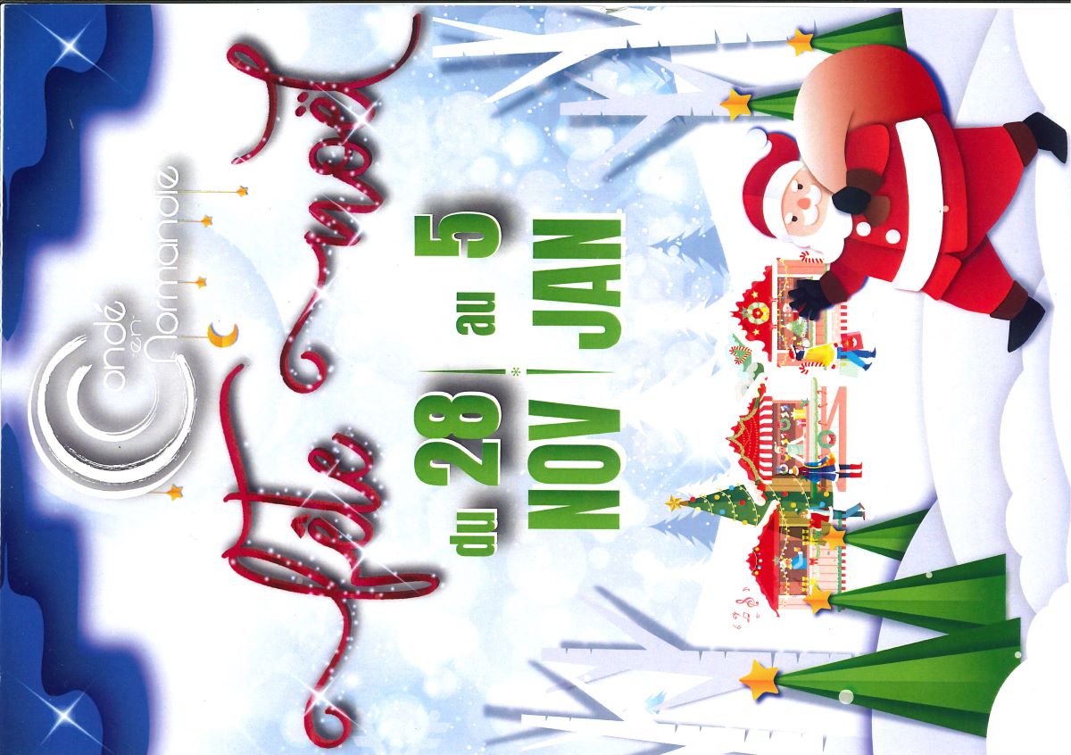 Marché de Noel à Condé-sur-Noireau